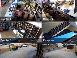 cctv installation for shop